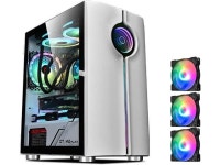 Gaming Case M-ATX/ITX - Front I/O USB 3.0 Port - Tempered Glass Side Panell - 8 Fan Position (Color : B, Size : 3 Fans) - Newegg.com