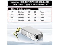 LXun Upgrad D18-180P1A PCH019 L08404-002 180W Power Supply Compatible with HP ProDesk 400 G5 SFF 600 G3 SFF Replace 901764-003... 