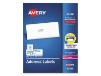 Avery White Address Labels with Sure Feed„¢ Technology for Laser Printers ,LABEL,ADD,LSR,30-UP,WHT - Newegg.com