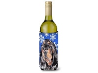 Coonhound Blue Snowflake Winter Wine Bottle Beverage Insulator Beverage Insulator Hugger - Newegg.ca Coonhound Blue Snowflake... 