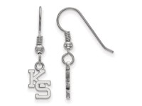 kansas state extra small 3/8 inch dangle earrings wire sterling silver - Newegg.com