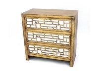 32 X 15 X 32 Gold 3 Drawer Vintage Wooden Cabinet 274393 By HomeRoots Furniture - Newegg.com 32&#34; X 15&#34; X 32&#34; Gold... 