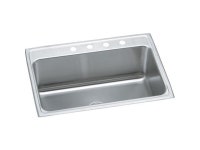 com Elkay Lustertone Stainless Steel 31" x 22" x 11-5/8", Single Bowl Top Mount Sink - Newegg.com