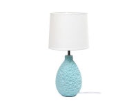 Simple Designs Textured Stucco Ceramic Oval Table Lamp - Newegg.com Simple Designs Textured  Stucco Ceramic Oval Table Lamp... 