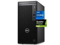 Dell Optiplex 7020 Tower Computer - Intel i5-12400, 32GB RAM, 2TB NVMe SSD, Nvidia Quadro P1000 4GB, DisplayPort, HDMI, DVDRW, Wi... 