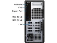 Dell Vostro 3910 Tower Computer - Intel i7-12700, 64GB RAM, 2TB NVMe SSD, Intel UHD Graphics 770, 2-Monitor Support, DisplayPort... 