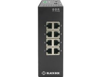 Black Box Industrial Gigabit Ethernet Managed L2+ Switch - Extreme Temperature (8) RJ-45 - Newegg.com