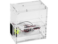 fosa PC Computer Liquid Water Cooling Reservoir Dual CD Driver Tank with Dial Thermometer 3 Way Water Flow Meter Noise Reduction... 