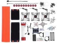 Fishlor Water Cooling Set, Computer Water-Cooled Set PC Water Cooling Kit Parts Liquid Cool (Set YG-371), Water Cooling Kit... 