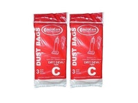 EnviroCare 6 Dirt Devil Royal Type C Upright Vacuum Cleaner Bags 727075, 700147, - Newegg.com
