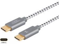 CableCreation USB C Cable 1m 3.3FT 60W USB C to USB C Fast Charging Cable USB Type-C to C Cable Braided 3A 60W 480Mbps Data for... 