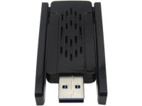 HAOYU 1300Mbps USB WiFi Adapter for PC Dual Band 2.4G/5G 5dBi Antennas 802.11ac Wireless Internet Receiver and Connector for... 