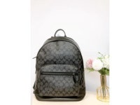 Coach 2736 West Backpack In Signature Canvas IN Charcoal Black - Newegg.com