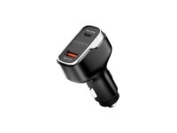 Codi A01111 Black/Silver 65W Dual Port Car Charger, USB-C & USB-A Outputs - Newegg.com