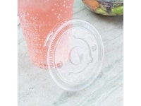 PET Lids Flat Lid Fits 32 oz Cold Cups Plastic Clear 600/Carton CKCL1045 - Newegg.com