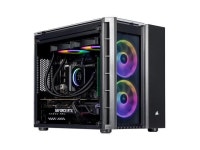 Velztorm Vitrux SFF Gaming PC Desktop (Intel i9-12900K 16-Core, GeForce RTX 3080, 32GB DDR5 4800MHz RAM, 1TB PCIe SSD + 1TB HDD... 