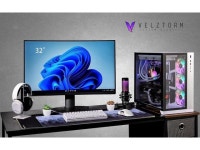 Velztorm Lux CTO Gaming Desktop PC Liquid-Cooled (AMD Ryzen 9-5950X 16-Core, 64GB DDR4, 1TB PCIe SSD+2TB HDD (3.5), GeForce RTX... 