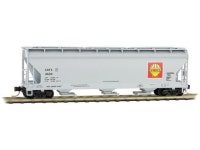 Micro-Trains MTL N-Scale 3-Bay Centerflow Covered Hopper Shell Oil #4604 - Newegg.com Micro-Trains MTL N-Scale 3-Bay Centerflow... 