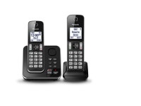 Panasonic KXTGD392 Cordless phone with answering machine and 2 handsets - Newegg.ca