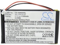 Battery for Nuvi 600 610 610T 650 660 660 FM 670 680 010-00455-00 010-00540-70 361-00019-02 D25292-0000 (Li-Polymer 3.70V 1150mAh... 