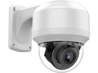Outdoor 8MP PTZ PoE IP Camera with Pan/Tilt 4X Optical Zoom 16x Digital Zoom,4K Security Dome Camera with Built-in Mic,164ft... 