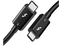 Thunderbolt 3 Certified] Thunderbolt 3 Cable 40Gbps (1.6 Feet/ 0.5 Meters) Supports 5A/100W Charging USB C to... 