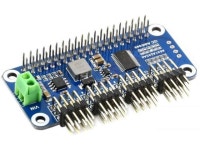 Servo Driver HAT (B) 16-Channel 12-bit I2C Interface Right Angle Pinheader for Raspberry Pi Zero/Zero W/Zero WH/2B/3B/3B+/4B... 