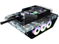 DunShan Computer Case Host Expansion Case Slot Special-Shaped Tempered Glass Side Through Thermostat Support E-ATX/ATX/M-ATX/MIN... 