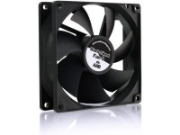 AAB Cooling Black Silent Fan 9 - Silent and Efficient 92mm Fan with 4 Anti-Vibration Pads, PC Fan, Computer Fan, 12V, CPU Fan... 
