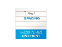 Ampad Gold Fibre Retro Wirebound Writing Pad Legal 8 1/2 x 11 3/4 Ivory 70 Sheets 20008R - Newegg.com