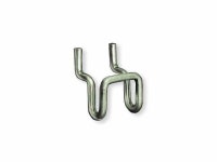 Azar Displays Metal U Hook for Slatwall & Pegboard 20/Pack 700020 - Newegg.com