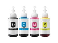HouseOfToners Compatible Replacement for Epson 664 Ink Bottle 4PK - 1 Black, 1 Cyan, 1 Magenta, 1 Yellow - Newegg.com