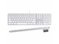Refurbished: Apple Keyboard with Numeric Keypad Aluminum QWERTY English (US) MB110LL/A A1243 - Newegg.com
