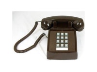 Cortelco ITT2500VBR 250045VBA20M Desk w/ Volume Brown - Newegg.com