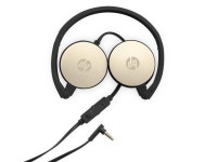 HP H2800 - Headphones with mic - on-ear - wired - 3.5 mm jack - gold - for OMEN Obelisk by HP 875, HP 15, 27, Pavilion G - Newegg.ca