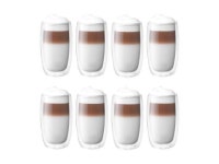 ZWILLING Sorrento 8-pc Double-Wall Glass Latte Cup Set - Newegg.com