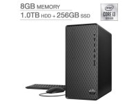 HP Desktop 10th Gen Intel Core i3-10100 PC Computer M01-F1057c 8GB Memory 1TB + 256GB SSD - Newegg.com