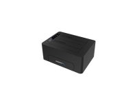 SABRENT EC-DSK2 Black USB 3.0 to SATA Dual Bay External Hard Drive Docking Station for 2.5 or 3.5 HDD, SSD - Newegg.com