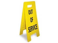 NMC HDFS209-HEAVY DUTY FLOOR SIGN, OUT OF SERVICE, 24.63X10.75 (1 EACH) - Newegg.com NMC HDFS209-HEAVY DUTY FLOOR SIGN, OUT OF... 
