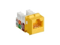 Black Box FMT640-R3 Yellow Unshielded Cat6 Keystone Jack 110 Punchdown Taa - Newegg.com