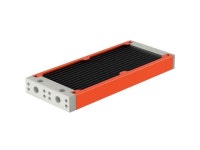 PrimoChill 240SL (30mm) EXIMO Modular Radiator, White POM, 2x120mm, Dual Fan (R-SL-W24) Available in 20+ Colors, Assembled in USA... 