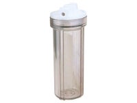 com Flomatic (FH4200CW14) 10" Filter Housing 1/4"NPT Clear/White - Newegg.com