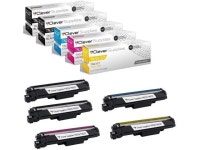CS Compatible Replacements for Brother TN-223 TN-227 TN223 TN227 High Yield (2-Black, Cyan, Magenta, Yellow, 5-Pack) with Chip... 