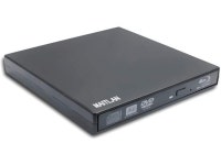 External Blu-ray DVD CD Player Super Multi 8X DVD+-R DL CD-R Writer for Dell Optiplex 7010 790 780 9020 990 3020 3050 9010 3010... 