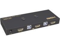 Symbiamo HDMI-Compatible 4K KVM Switch USB 3 PC Computer KVM Switch Keyboard Switch 2 PC 1 Monitor 4K@ 30 Hz - Newegg.com