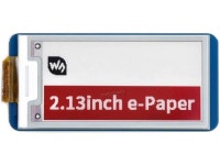 2.13 inch E-Paper E-Ink Display Module (B) for Raspberry Pi Pico Resolution 212×104 Red/Black/White Interface SPI Partial... 