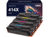 414A, 414X Toner Cartridges (4 Pack) - Newegg.com LEMERO 414X (with Chip) Remanufactured Toner Cartridge Replacement  414X 414A... 