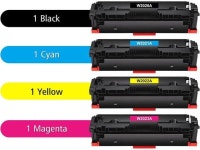 414A 414X Toner Cartridges 4 Pack (with Chip) M479fdw Compatible Replacement 414A 414 W2020A Work Color Laserjet Pro MFP M479fdn... 