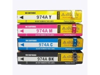 SHOQ 974A Ink Cartridges Combo Pack, Replacement for 974A Ink Cartridges Compatible for P55250dw X477dw X552dw X577dw Printers (4... 