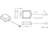 MASWELL GNSS Antenna GPS and GLONASS Dual Band Rectangular Shape Magnet Mount Navigation gnss Antenna Antenna - Newegg.com